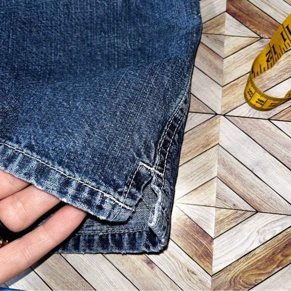 Hydraulic Low Rise Waistband Wide Leg Carpenter Jeans Vintage Y2K‎ Baggy 90's - Picture 15 of 16